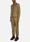SI QUILTED GILET OLIVE RÆBURN