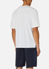 S/S PARACHUTE GRAPHIC T-SHIRT WHITE RÆBURN