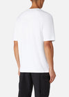 TRIPLE SPOT OFF-CUT PKT TEE WHITE RÆBURN