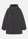 FILLED PARKA DARK GREY RÆBURN