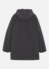 FILLED PARKA DARK GREY RÆBURN