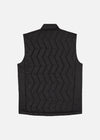 SI QUILTED GILET BLACK RÆBURN