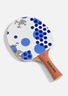 Art of Ping Pong × RÆBURN ArtBat Set MID BLUE ART OF PING PONG