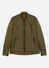 SI QUILTED BLOUSON OLIVE RÆBURN