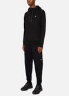 SI HOODED SWEAT BLACK RÆBURN