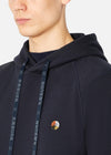 SI HOODED SWEAT NAVY RÆBURN