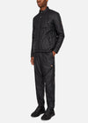 SI QUILTED BLOUSON BLACK RÆBURN