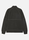 HALF ZIP SWEAT DARK GREY RÆBURN
