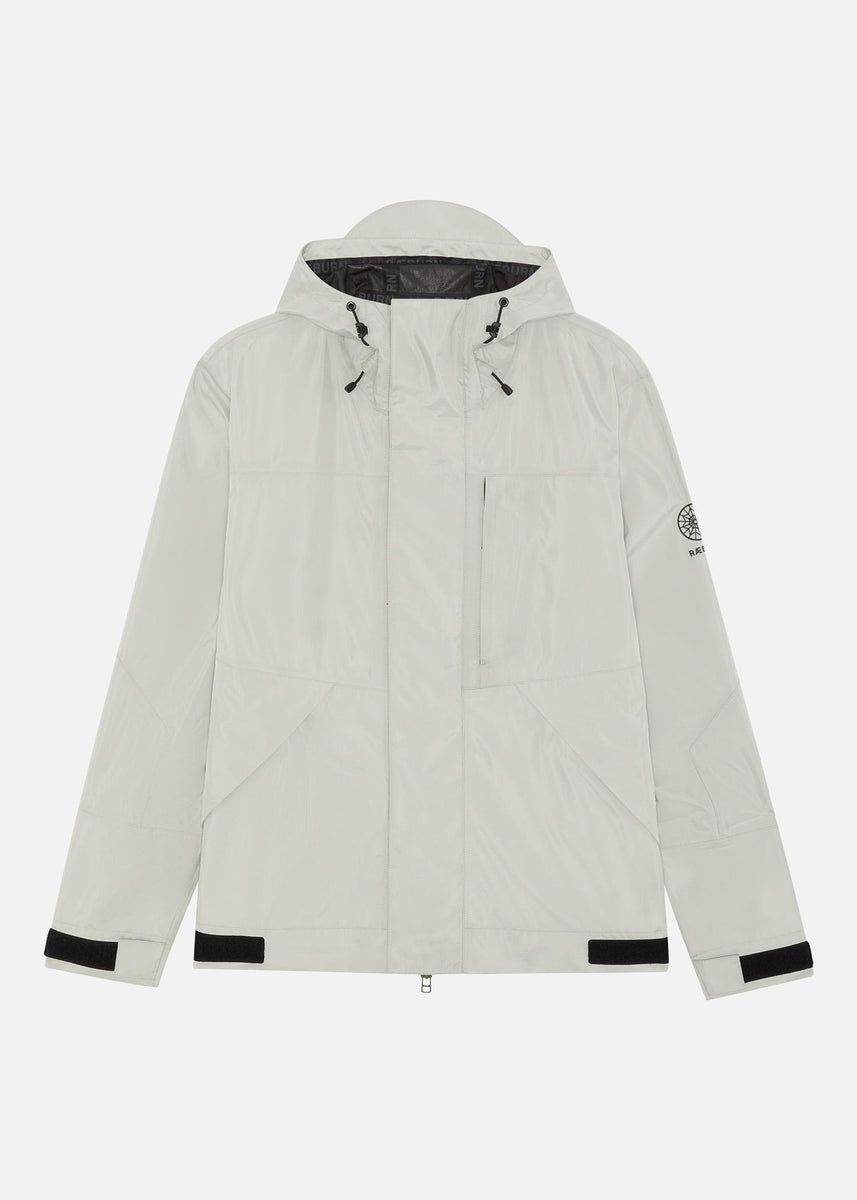 WATERPROOF ANORAK OFF WHITE – RÆBURN