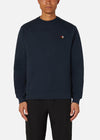 SI CREW SWEAT NAVY RÆBURN