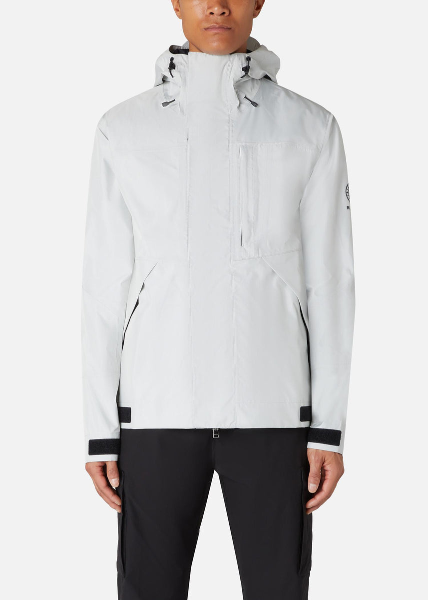 WATERPROOF ANORAK OFF WHITE – RÆBURN
