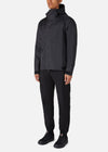 WATERPROOF ANORAK BLACK RÆBURN