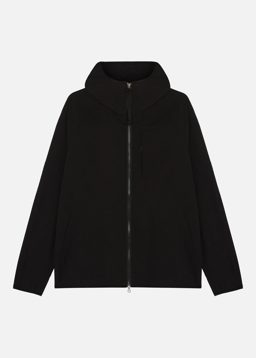 Hooded Tech Jacket - Black main image 1