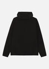 HOODED TECH JACKET BLACK RÆBURN