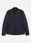 SI QUILTED BLOUSON NAVY RÆBURN