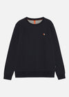 SI CREW SWEAT NAVY RÆBURN