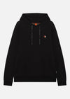 SI HOODED SWEAT BLACK RÆBURN