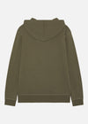 SI HOODED SWEAT OLIVE RÆBURN