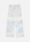 1950s SILK MAP TROUSERS AERONAUTICAL MAPS RÆBURN