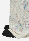 1950s SILK MAP TROUSERS AERONAUTICAL MAPS RÆBURN