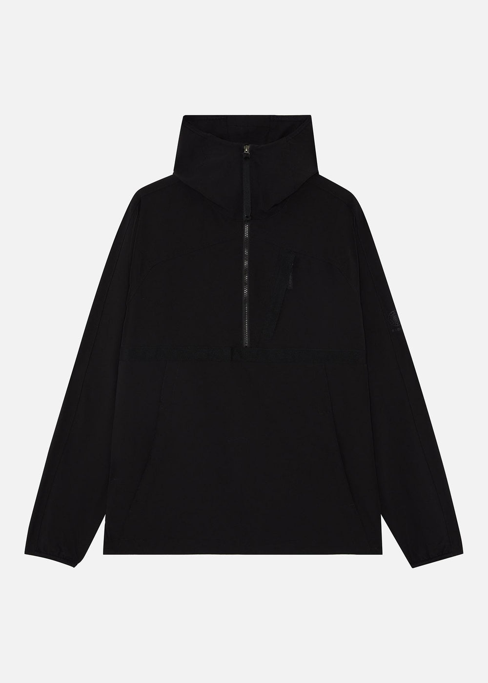 TECH STRETCH SMOCK BLACK - RÆBURN