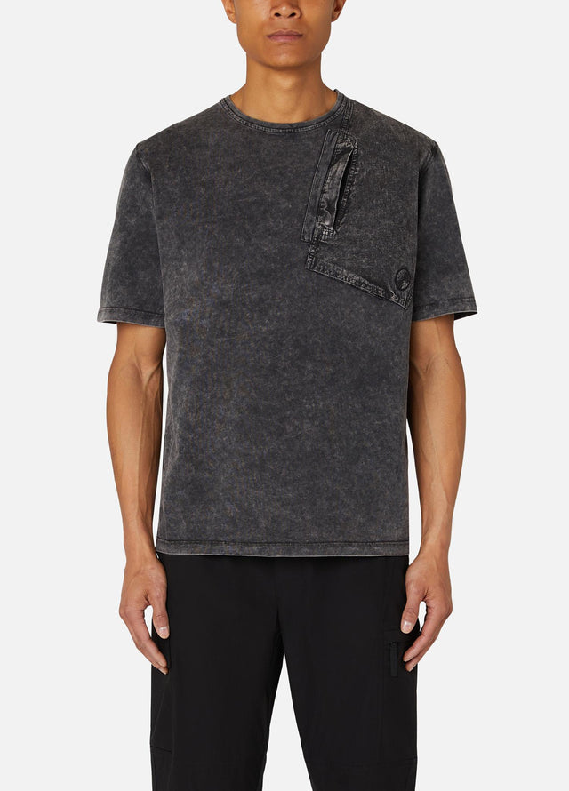 GD HALF ZIP SWEAT BLACK - RÆBURN