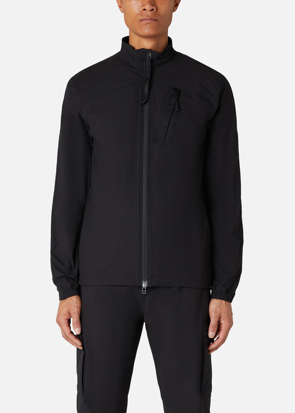 LW TECH STRETCH BLOUSON BLACK - RÆBURN
