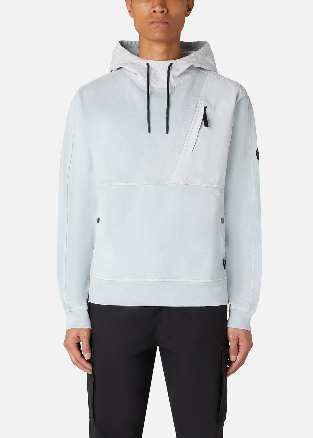 RELAXED GD HOODIE LIGHT BLUE RAEBURN