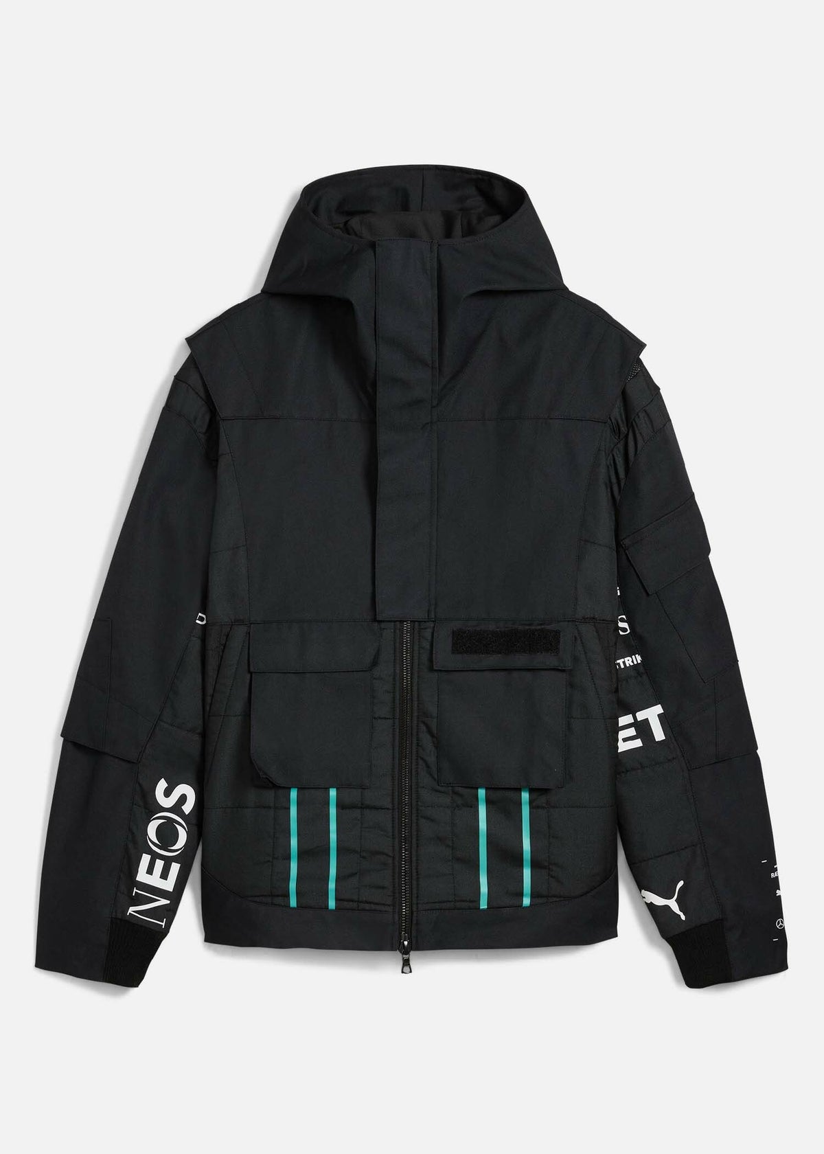 Mercedes-AMG F1 x PUMA x RÆBURN Masterpiece Anorak BLACK PUMA