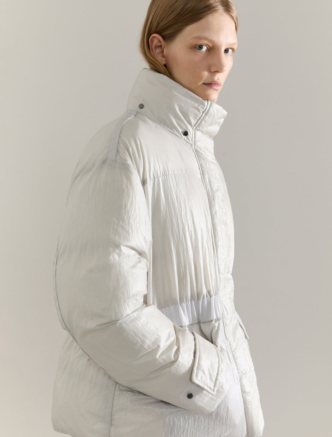 DOWN JACKET in NATURAL, image 5