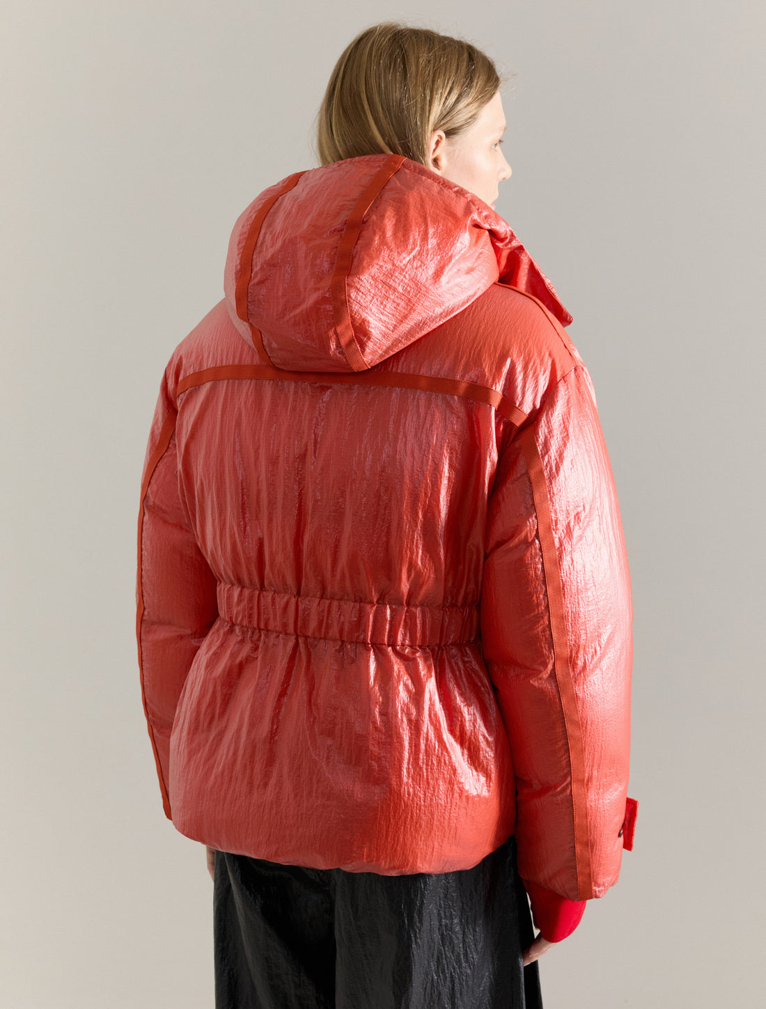 DOWN JACKET in ORANGE, image 3