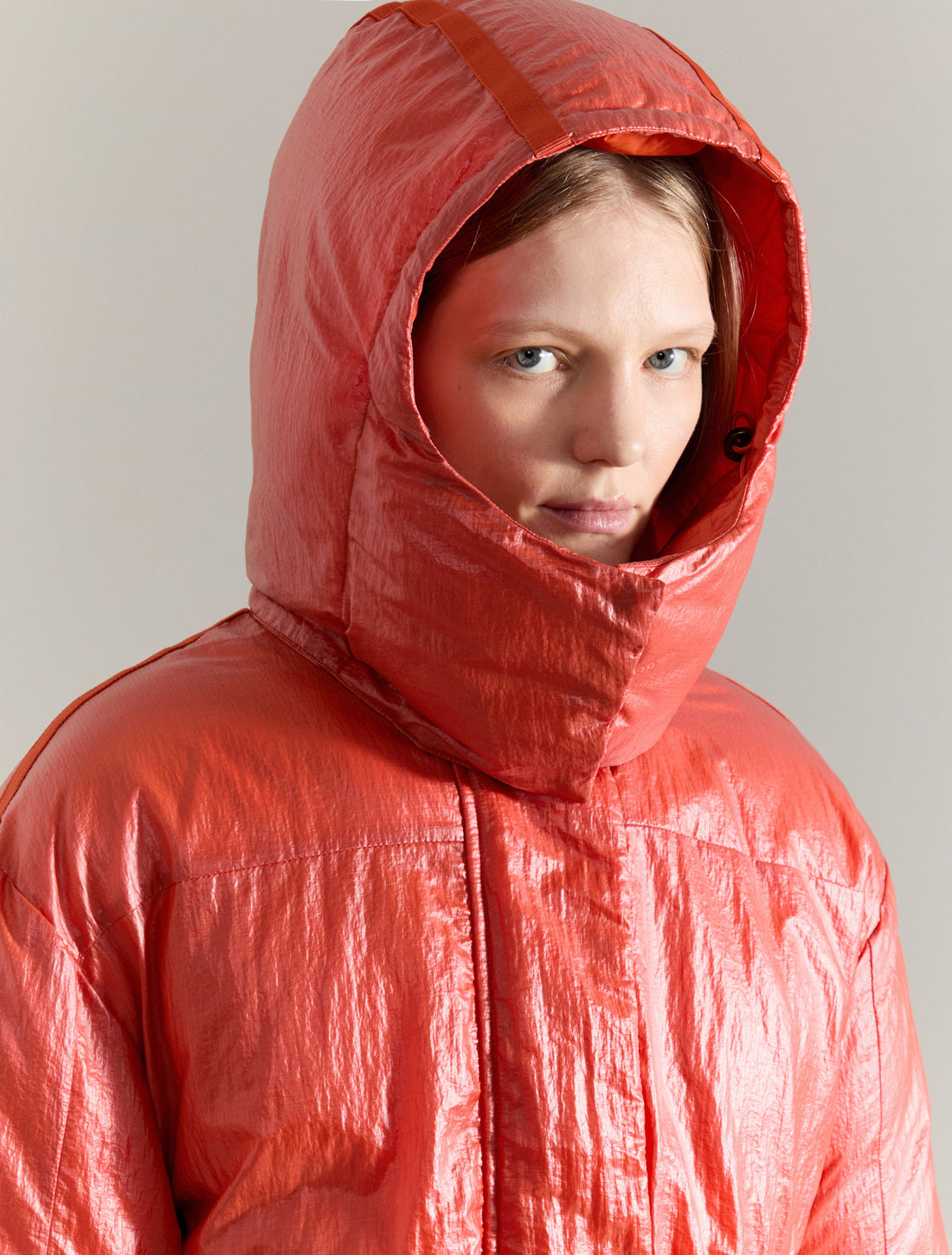 DOWN JACKET in ORANGE, image 4