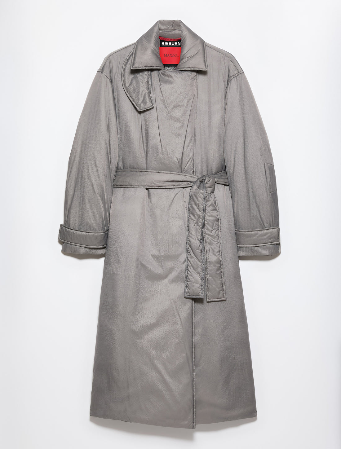 PADDED COAT in DARK GREY, image 6
