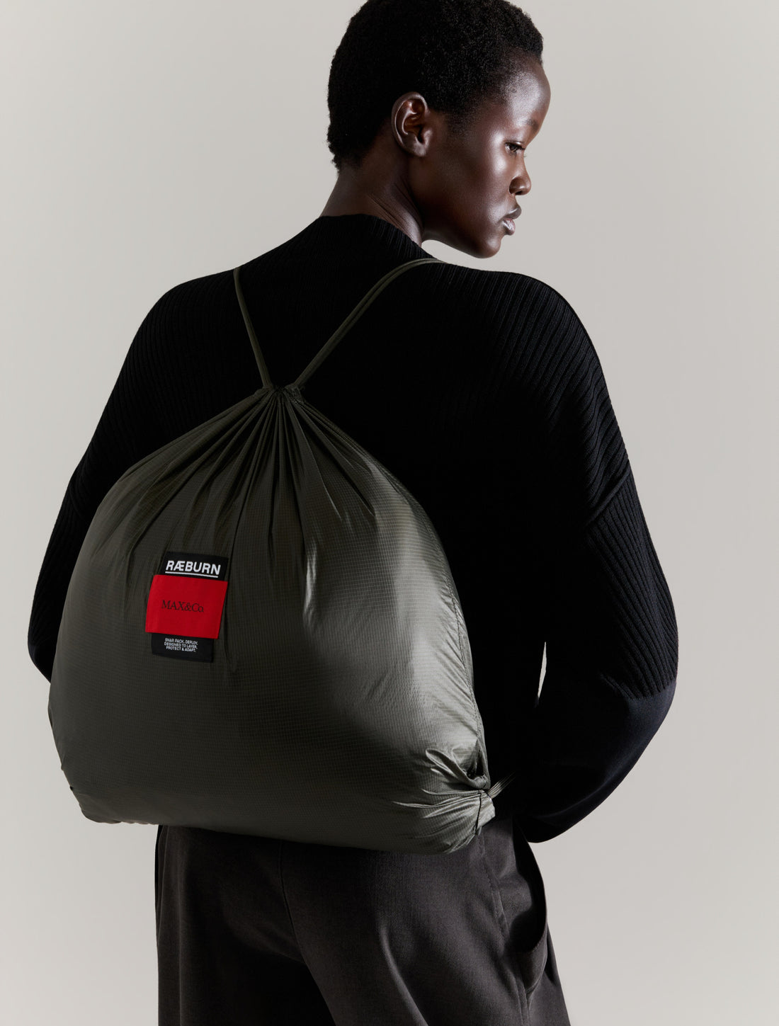 PADDED COAT in KHAKI, image 5