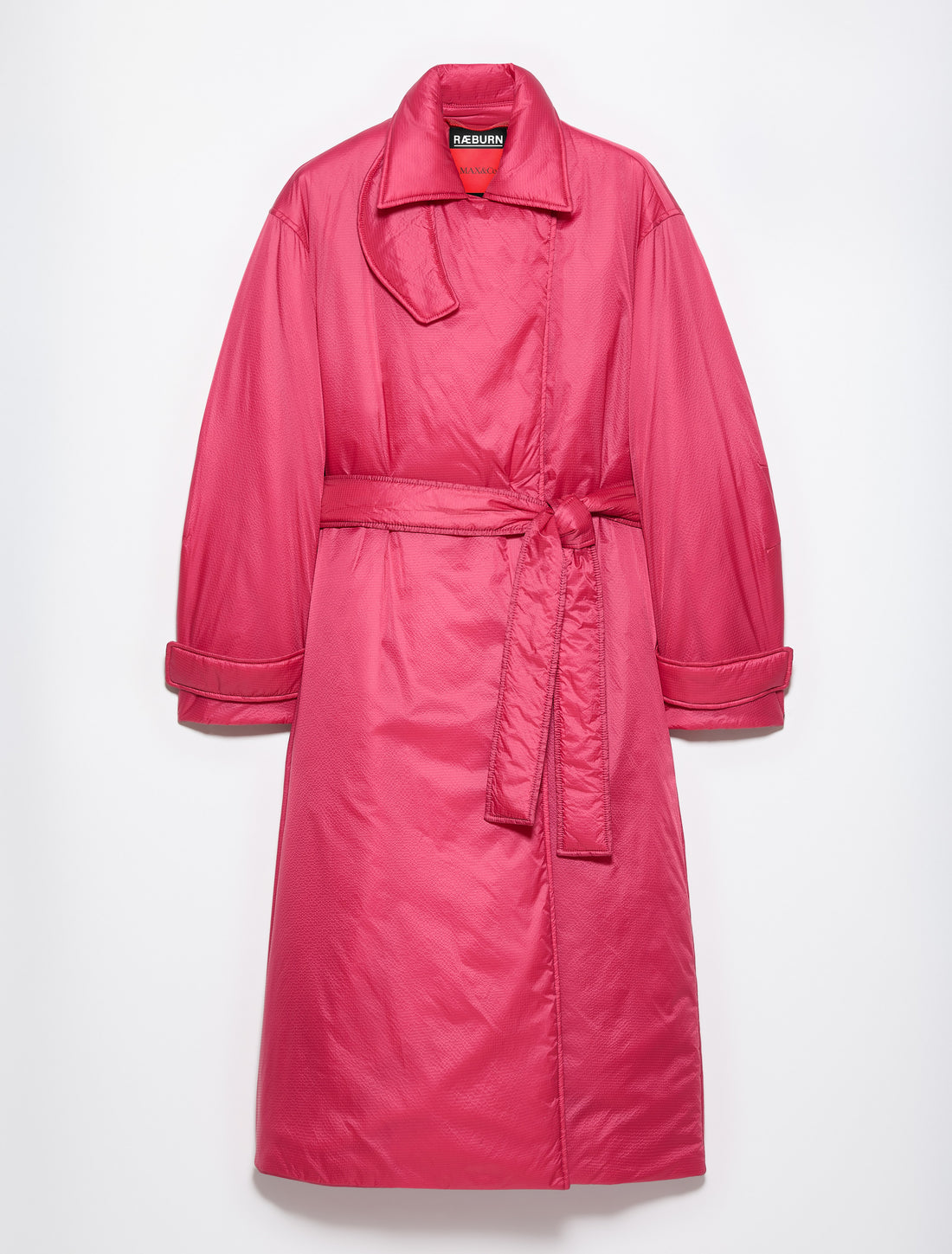 PADDED COAT in CHERRY, image 6