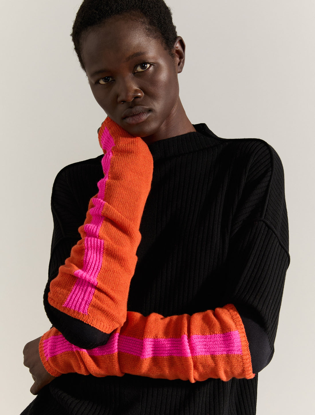 ARM WARMERS in ORANGE, image 1