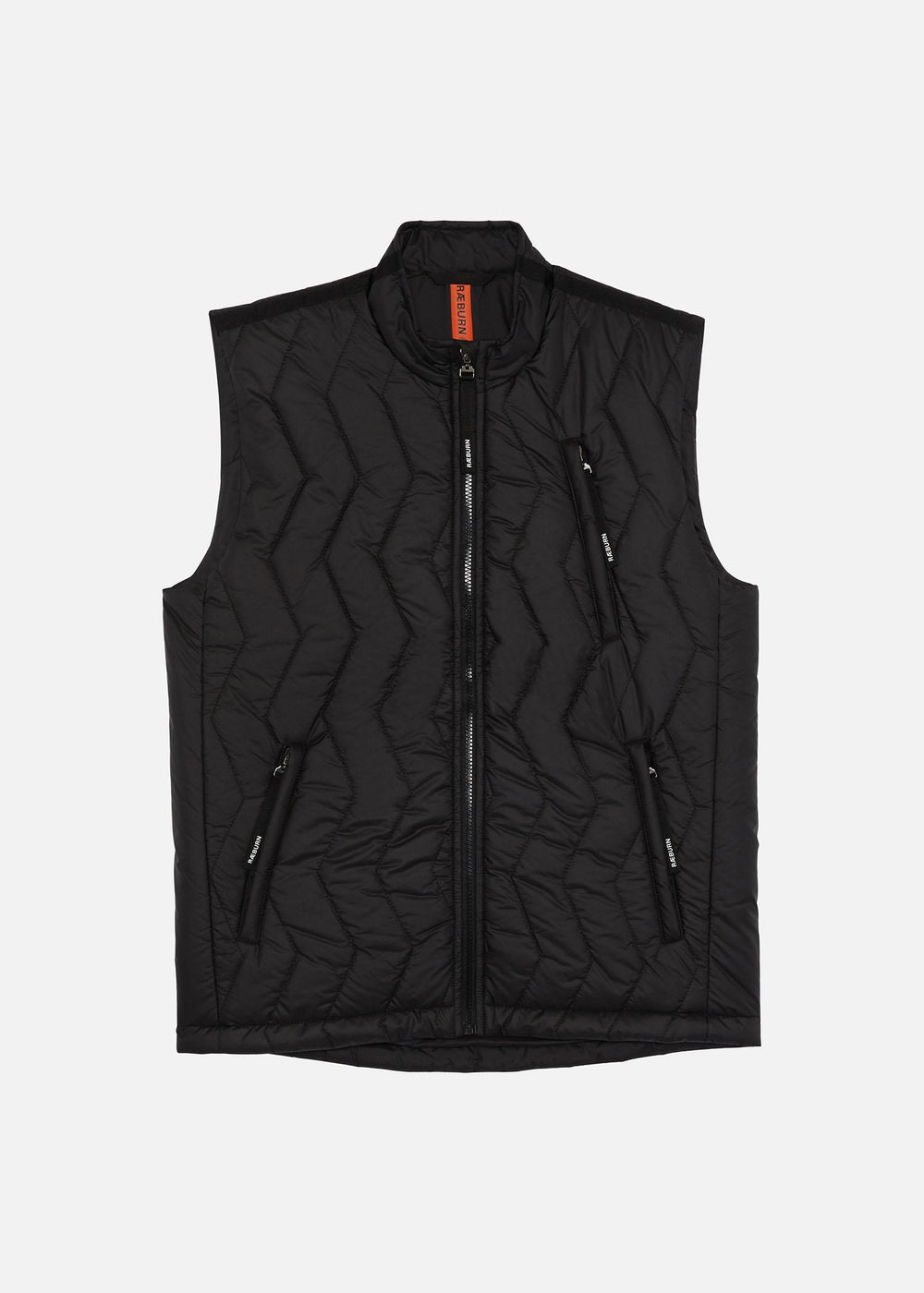 SI QUILTED GILET BLACK - RÆBURN
