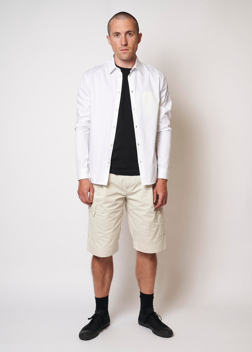 RÆBURN SHIRT WHITE RÆBURN