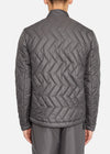 SI QUILTED BLOUSON GREY RÆBURN