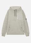 RELAXED HOODIE OFF WHITE RÆBURN