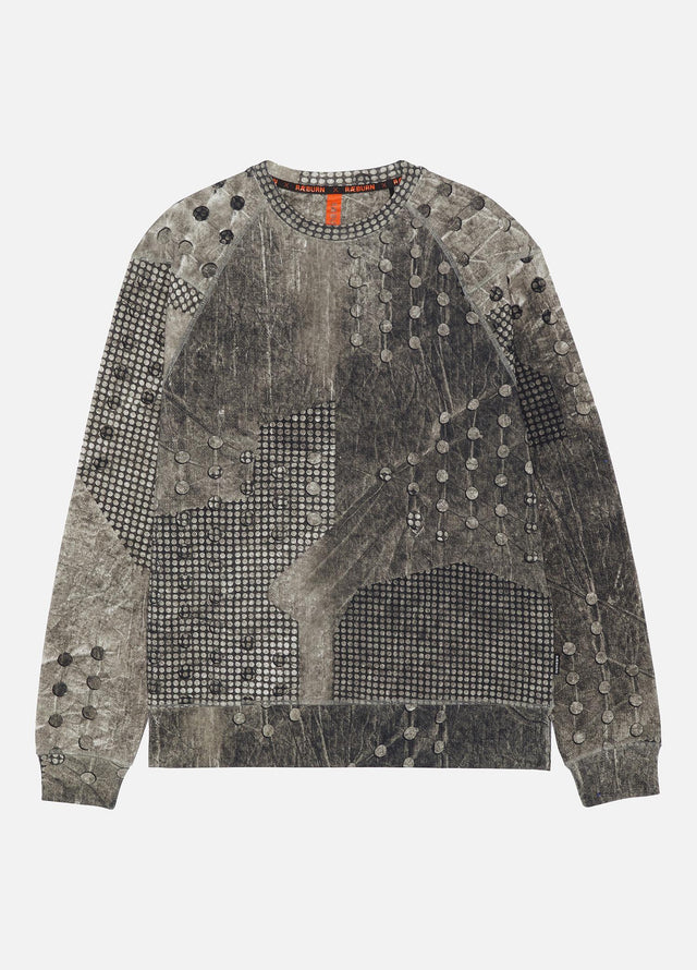 AOP CREW NECK SWEATSHIRT RÆBURN
