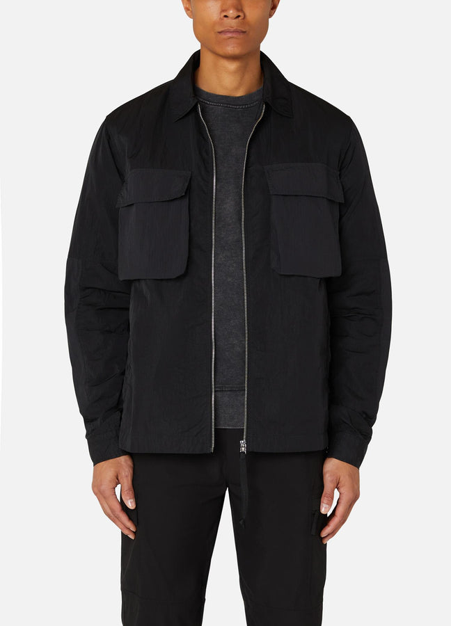 GD ZT 4 PKT OVERSHIRT BLACK RÆBURN