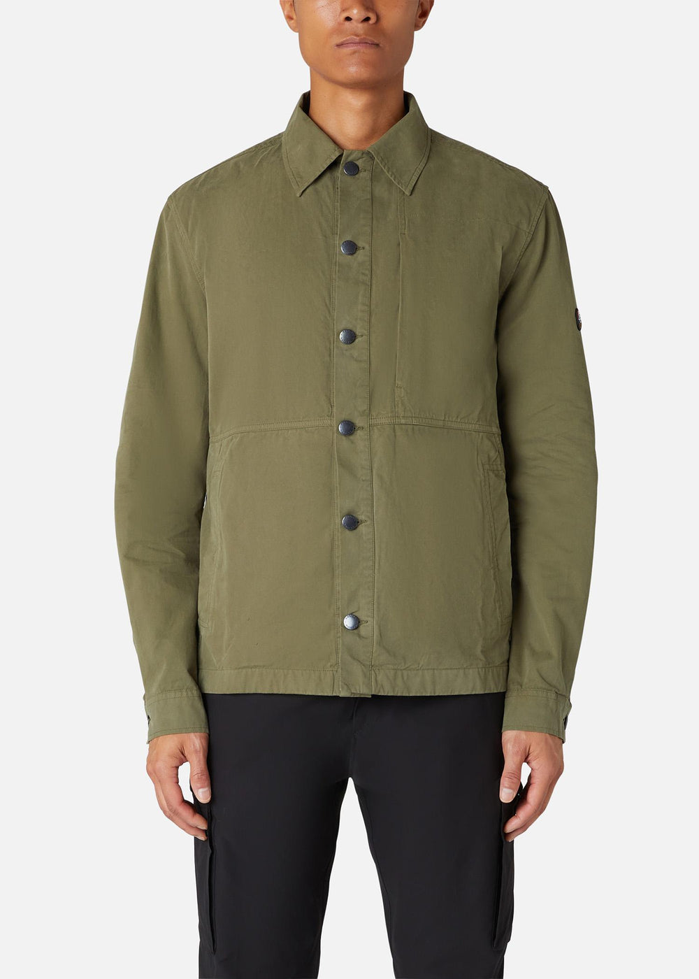 SI BT OVERSHIRT OLIVE R BURN