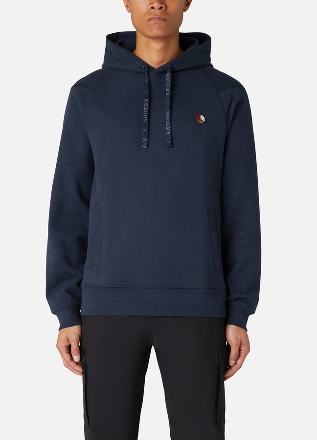 SI HOODED SWEAT NAVY RÆBURN