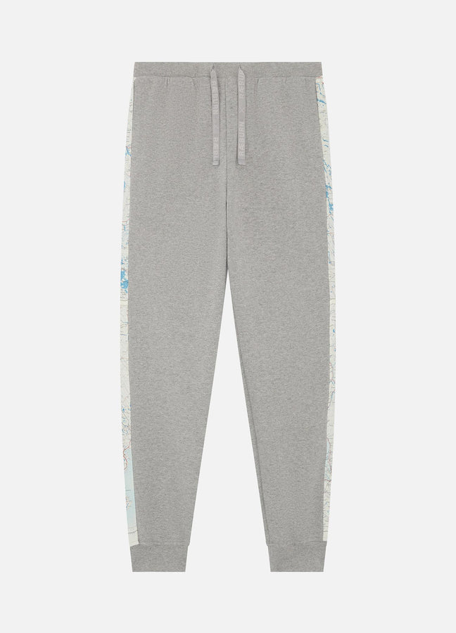 1950S SILK MAP JOGGER RÆBURN
