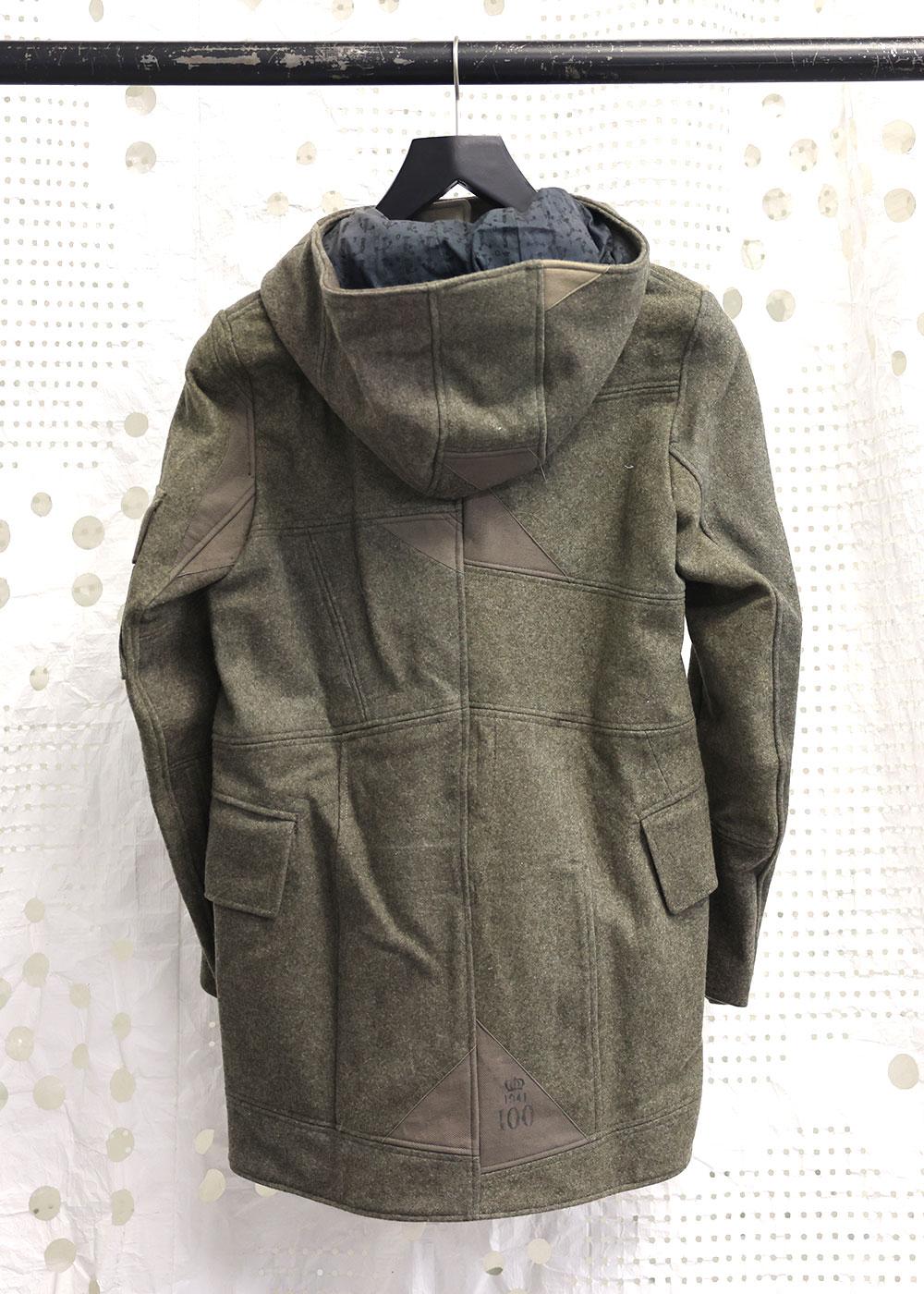 Khaki duffle coat hotsell