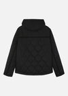 SI QUILTED ANORAK BLACK