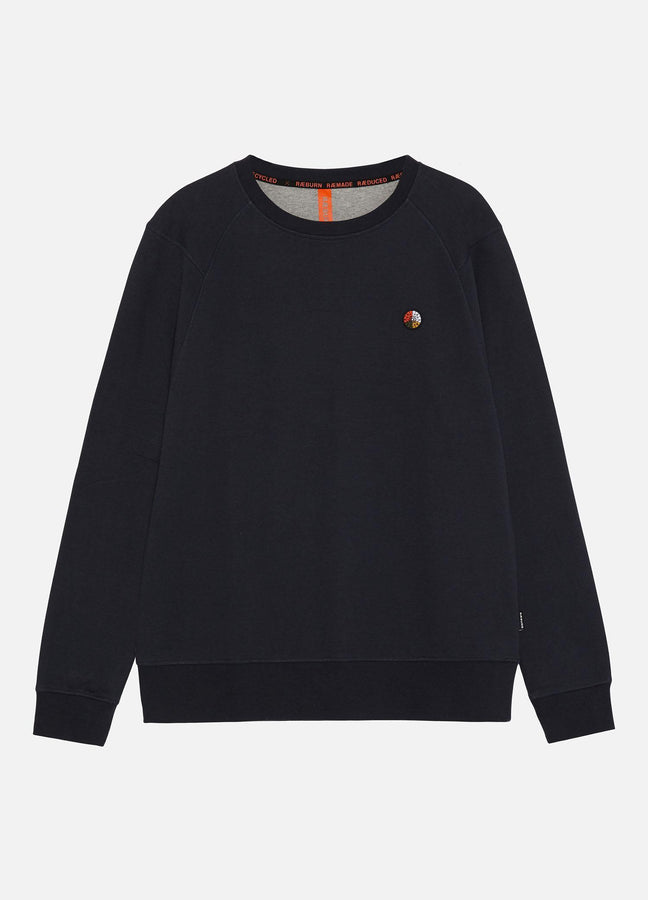 SI CREW SWEAT NAVY RÆBURN