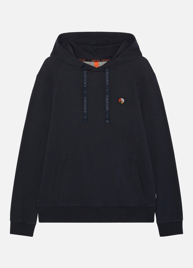 SI HOODED SWEAT NAVY RÆBURN